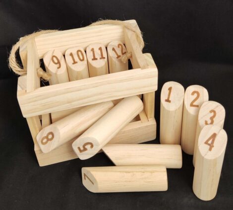 Wooden Number Logs 1 – 12