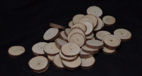 Wooden Round Slices Natural 2