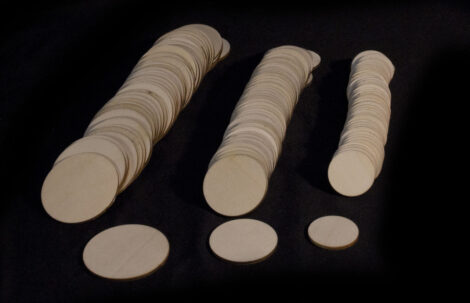 Wooden Round Slices processed